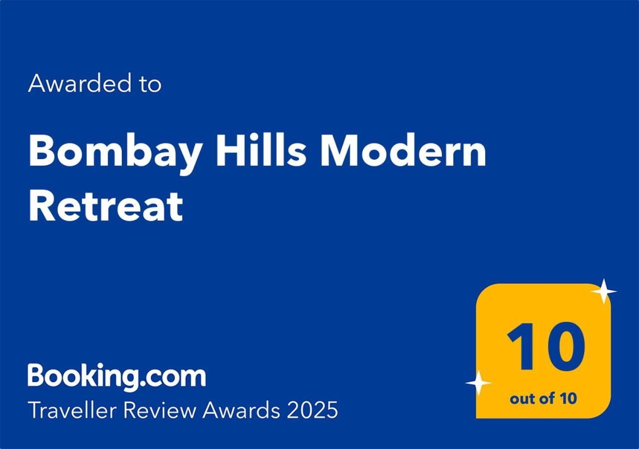 Bombay Hills Modern Retreat Lejlighed Auckland Eksteriør billede